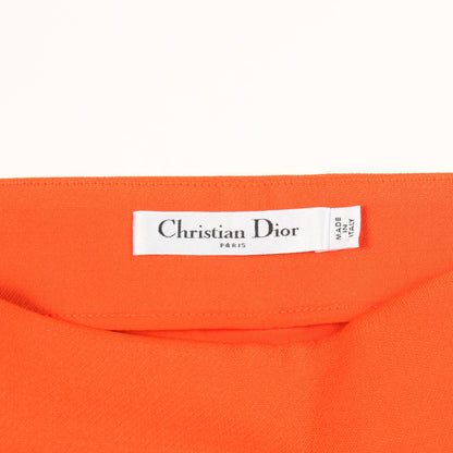 スカート ウール オレンジ クリスチャンディオール ボトムス Christian Dior