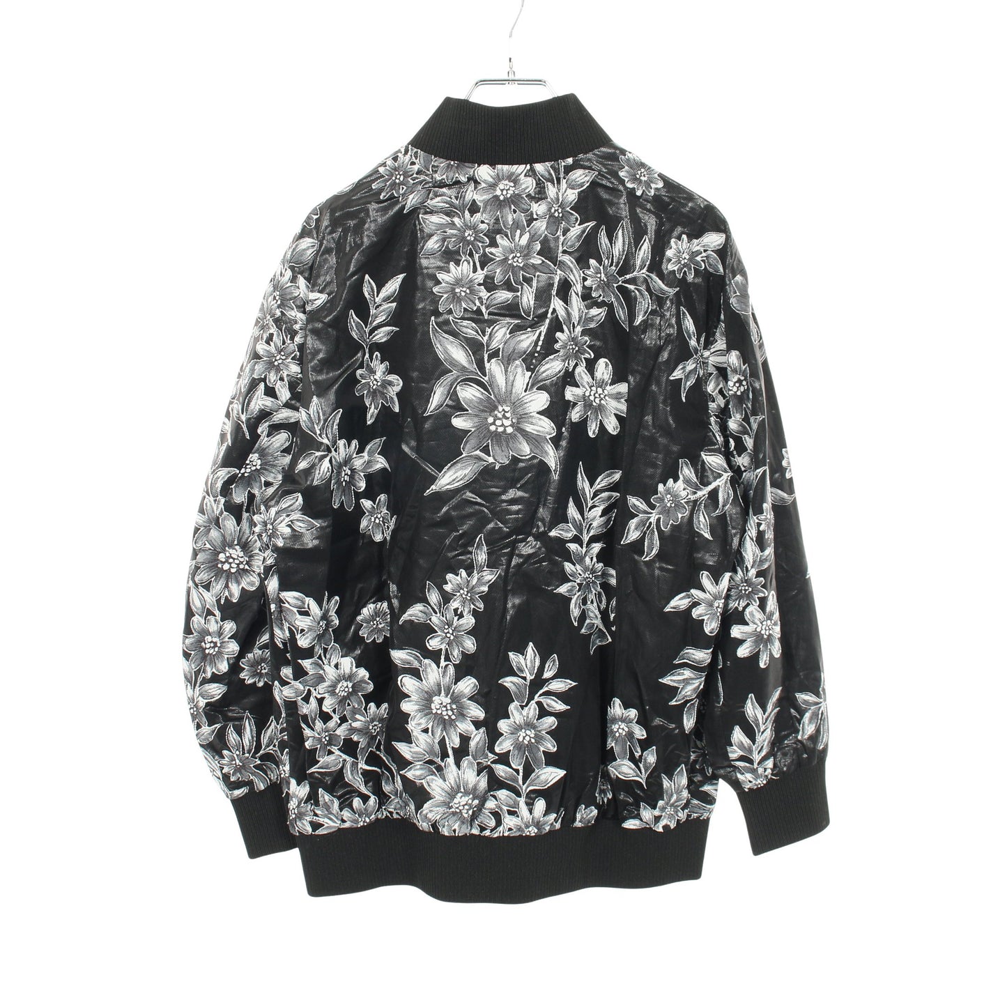 KASUAL JACKETS ブルゾン 花柄 レーヨン ブラック フェンディ アウター FENDI