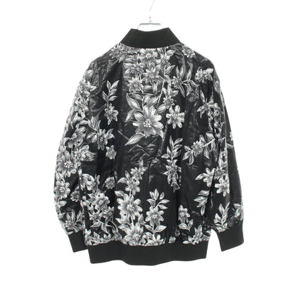 KASUAL JACKETS ブルゾン 花柄 レーヨン ブラック フェンディ アウター FENDI