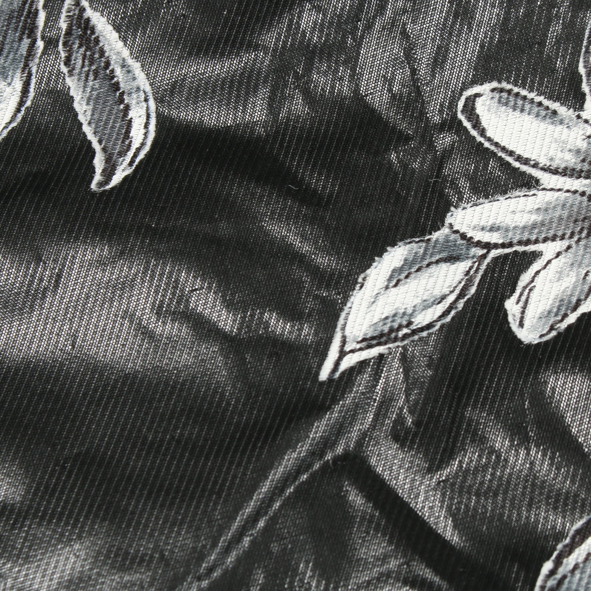 KASUAL JACKETS ブルゾン 花柄 レーヨン ブラック フェンディ アウター FENDI