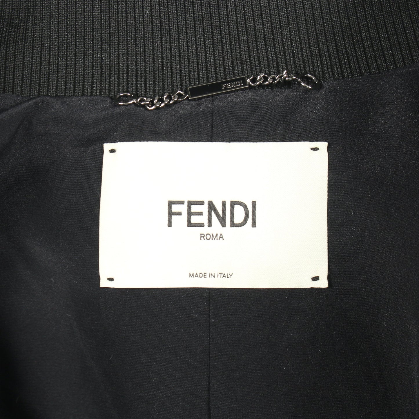 KASUAL JACKETS ブルゾン 花柄 レーヨン ブラック フェンディ アウター FENDI