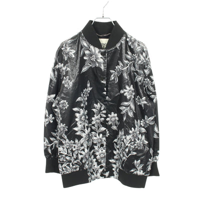 KASUAL JACKETS ブルゾン 花柄 レーヨン ブラック フェンディ アウター FENDI