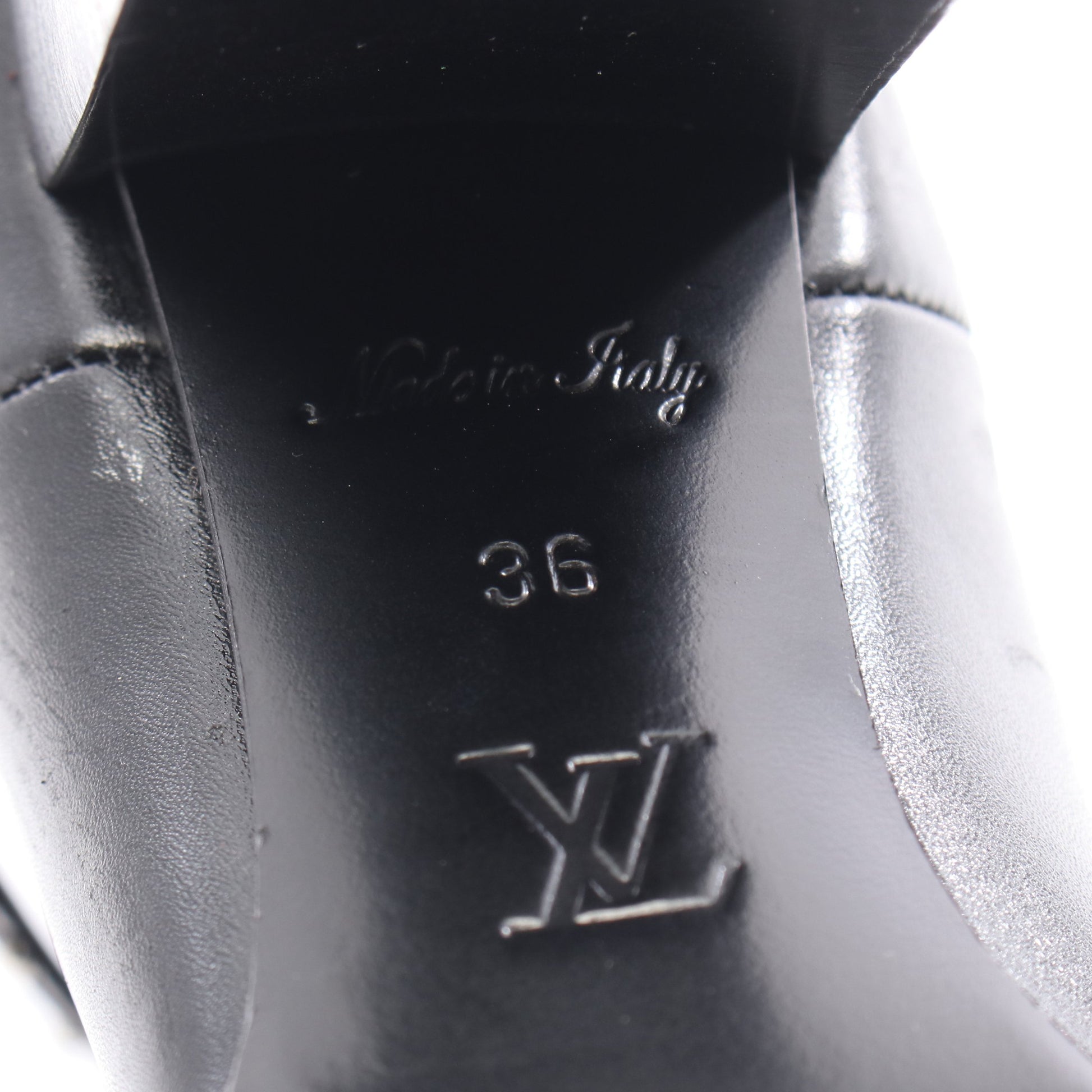 スタートレイルライン サイドゴアブーツ レザー PVC ブラック ブラウン ルイヴィトン シューズ LOUIS VUITTON