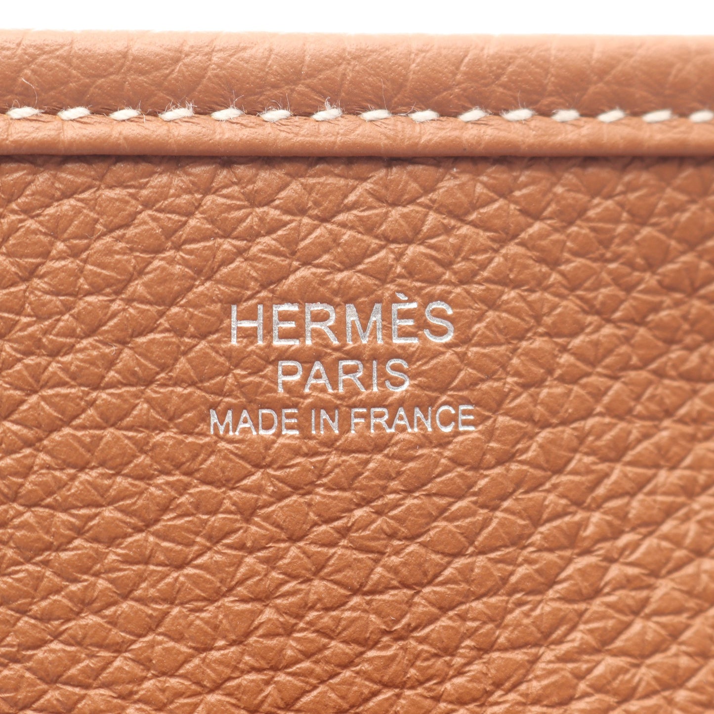 エヴリン 3 トロワ PM ゴールド ショルダーバッグ トリヨンクレマンス ブラウン シルバー金具 K刻印 エルメス バッグ HERMES