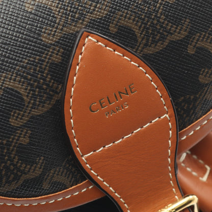 ミニ フォルコバックパック トリオンフ バックパック リュックサック PVC レザー ブラック ブラウン セリーヌ バッグ CELINE