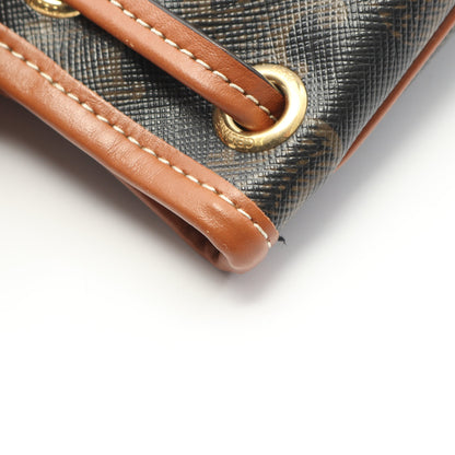 ミニ フォルコバックパック トリオンフ バックパック リュックサック PVC レザー ブラック ブラウン セリーヌ バッグ CELINE