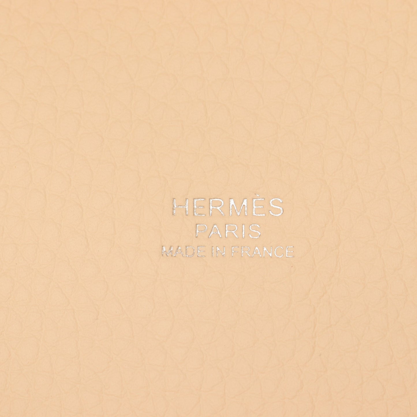 ピコタンロックPM ナタ ハンドバッグ トリヨンクレマンス アイボリー シルバー金具 K刻印 エルメス バッグ HERMES