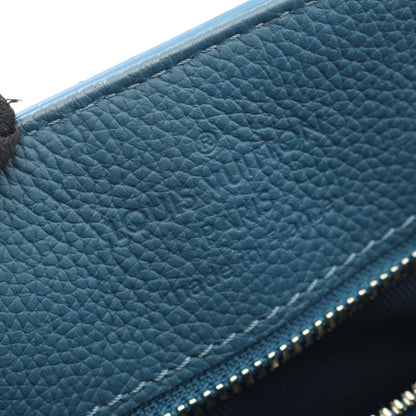 ファストライン LVアエログラム ショルダーバッグ トートバッグ レザー ブルー ルイヴィトン バッグ LOUIS VUITTON