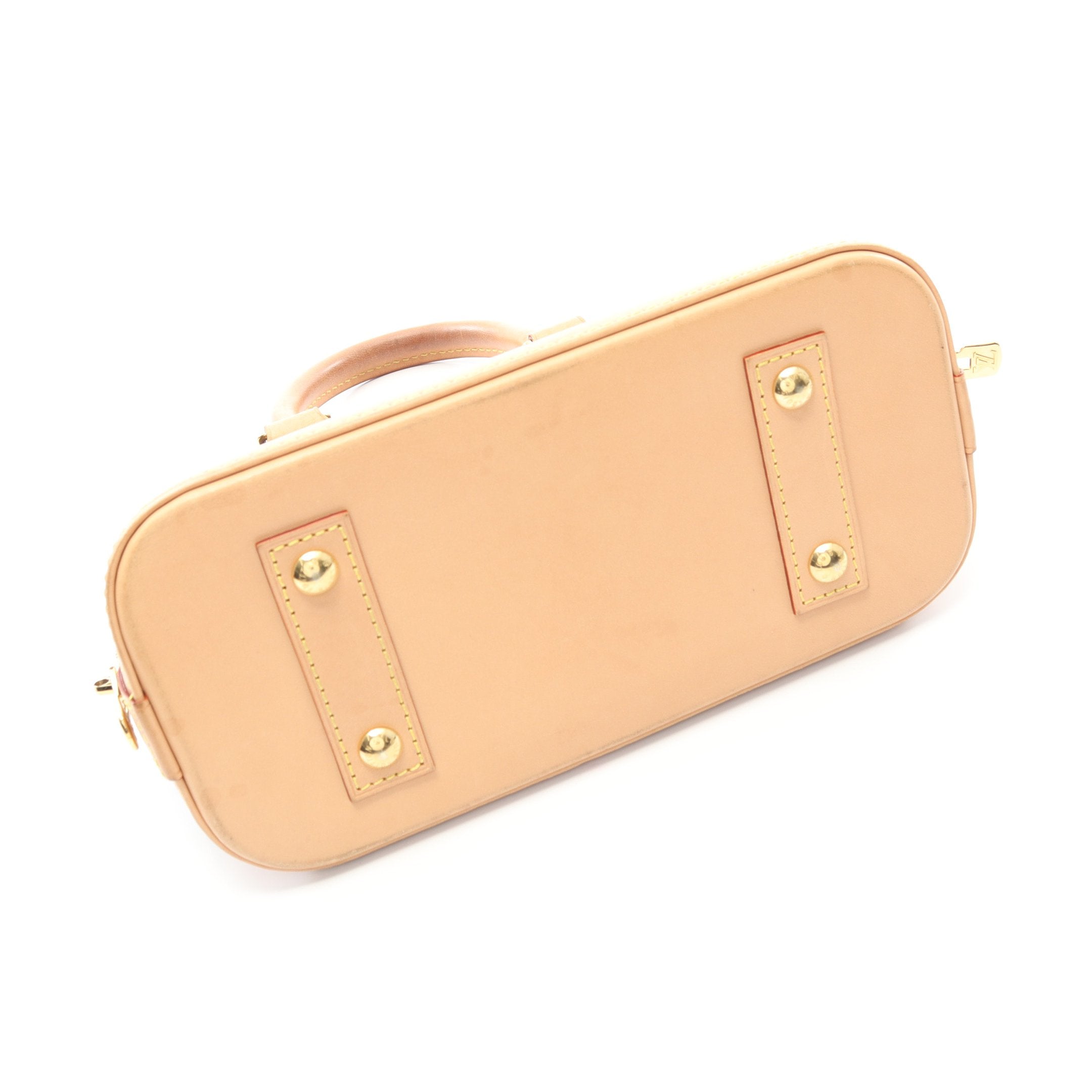 アルマBB モノグラム ハンドバッグ PVC レザー ブラウン 2WAY ルイ