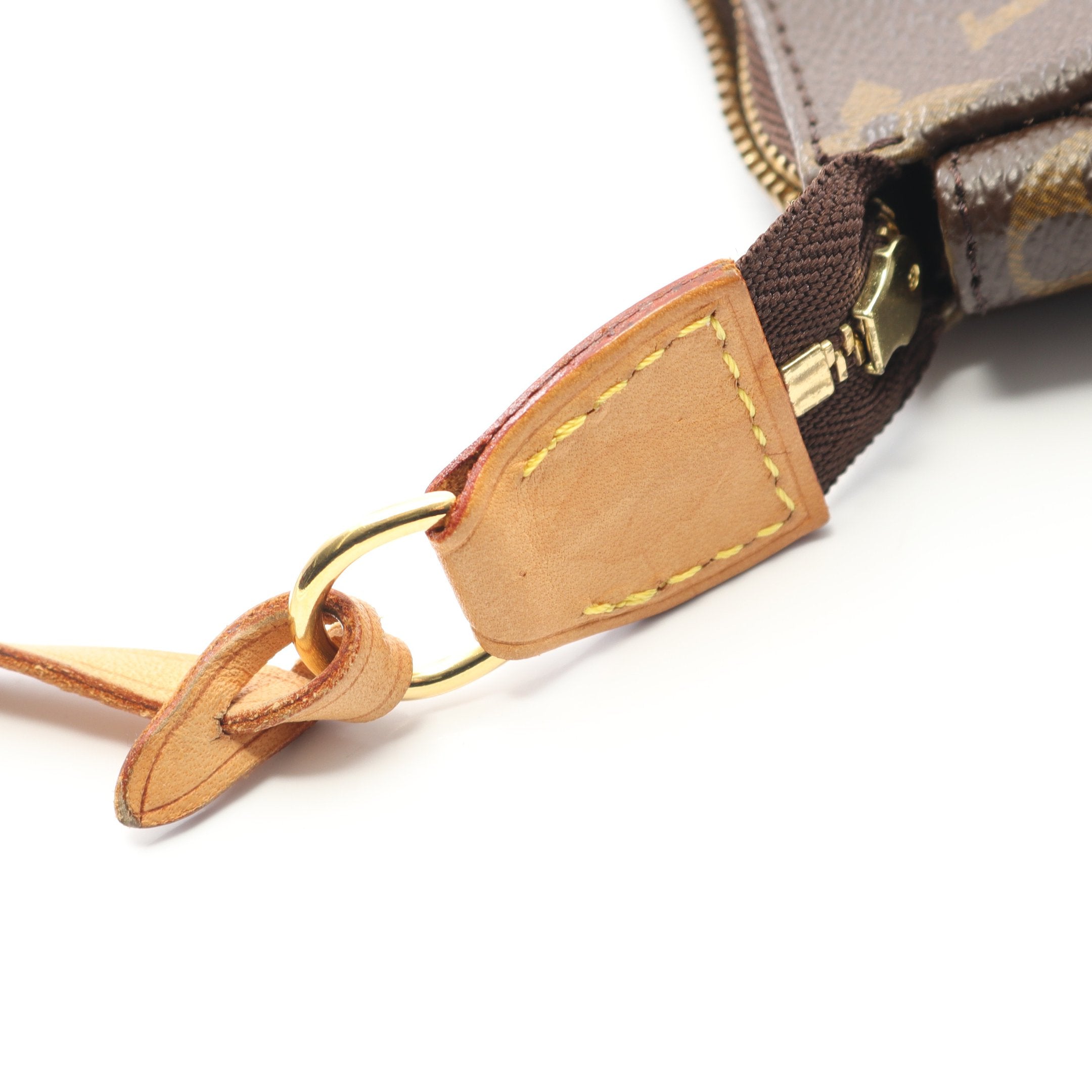 ルイヴィトン アクセソワール ポシェット ハンドバッグ モノグラム ブラウン ルイ・ヴィトン モノグラム ポシェット・アクセソワール(美品)