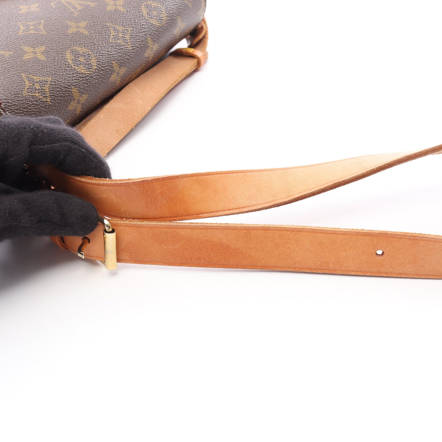 カルトシエールMM モノグラム ショルダーバッグ PVC レザー ブラウン ルイヴィトン バッグ LOUIS VUITTON