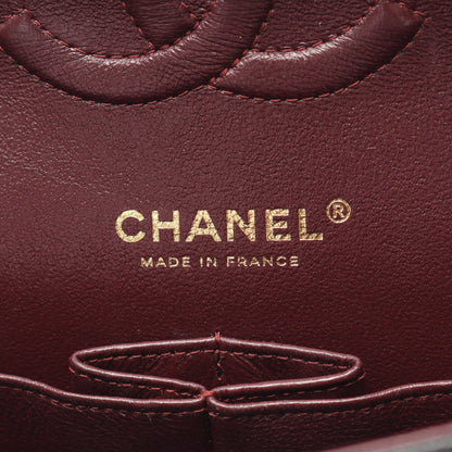 マトラッセ Wフラップ Wチェーンショルダーバッグ キャビアスキン ブラック ゴールド金具 シャネル バッグ CHANEL