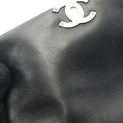 19 ディズヌフ マトラッセ チェーンショルダーバッグ ラムスキン ブラック コンビ金具 2WAY シャネル バッグ CHANEL
