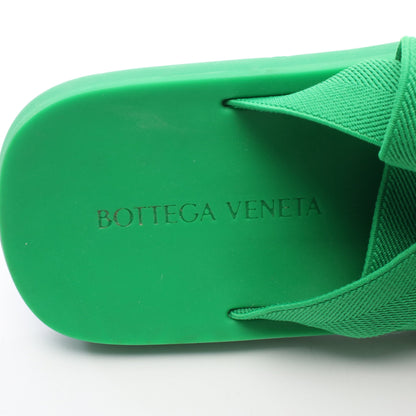 INTRECCIATO STARFISH スライドサンダル ファブリック グリーン ボッテガヴェネタ シューズ BOTTEGA VENETA