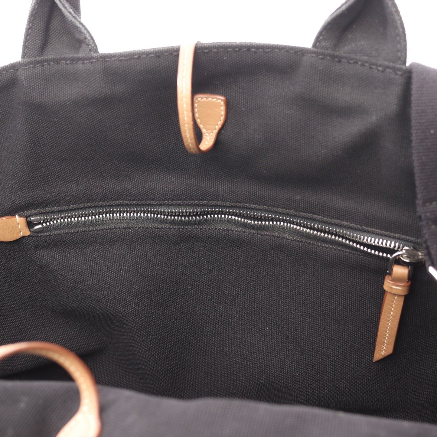 CANAPA カナパ ハンドバッグ キャンバス ブラック 2WAY プラダ バッグ PRADA