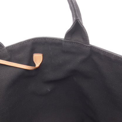 CANAPA カナパ ハンドバッグ キャンバス ブラック 2WAY プラダ バッグ PRADA