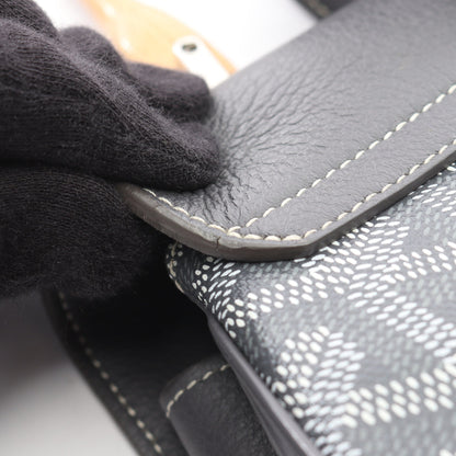 サイゴン ミニ ハンドバッグ コーティングキャンバス レザー グレー マルチカラー 2WAY ゴヤール バッグ GOYARD