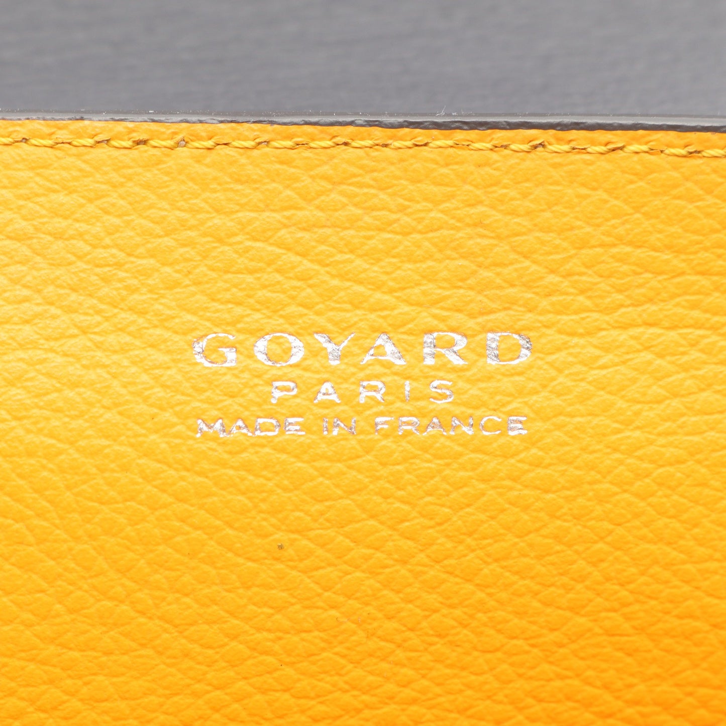 サイゴン ミニ ハンドバッグ コーティングキャンバス レザー グレー マルチカラー 2WAY ゴヤール バッグ GOYARD