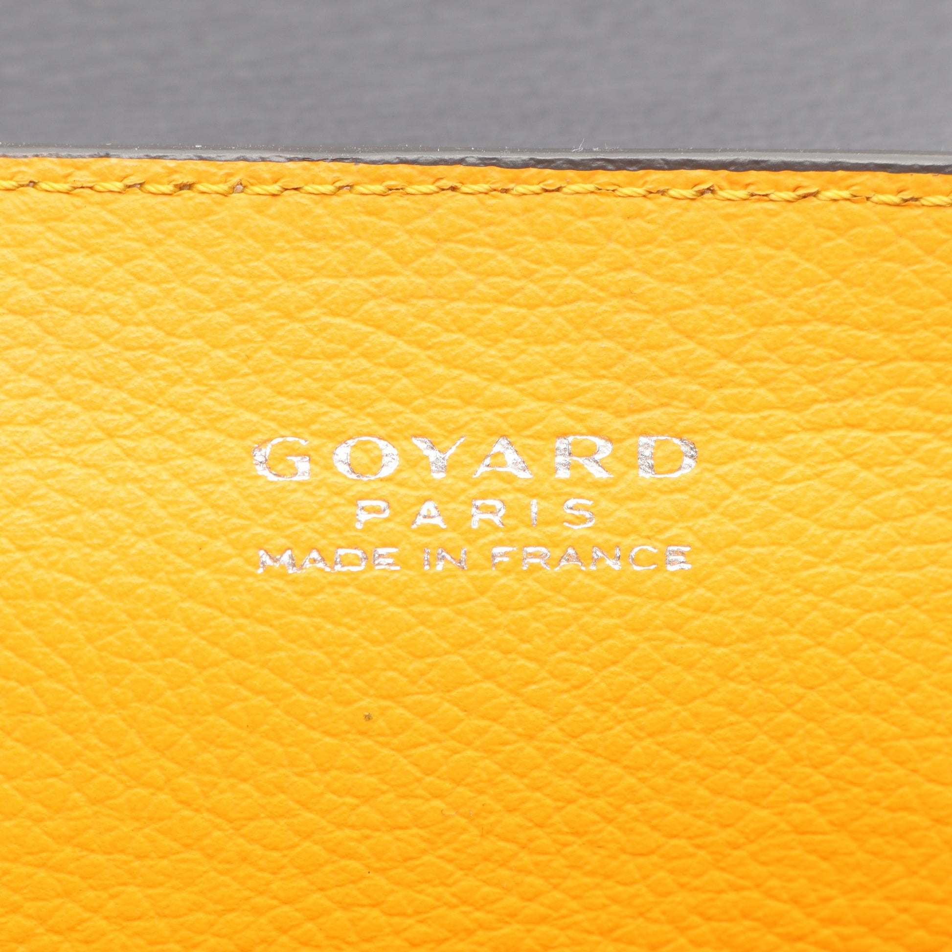 サイゴン ミニ ハンドバッグ コーティングキャンバス レザー グレー マルチカラー 2WAY ゴヤール バッグ GOYARD