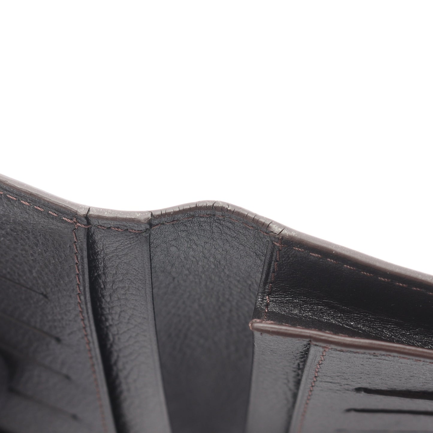 D-EIGHT ディーエイト 二つ折り長財布 PVC レザー ブラック ダークブラウン ダンヒル 財布・小物 dunhill