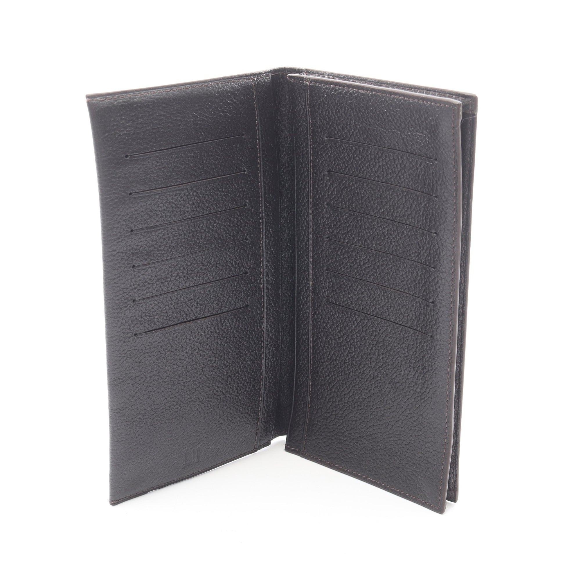 D-EIGHT ディーエイト 二つ折り長財布 PVC レザー ブラック ダークブラウン ダンヒル 財布・小物 dunhill