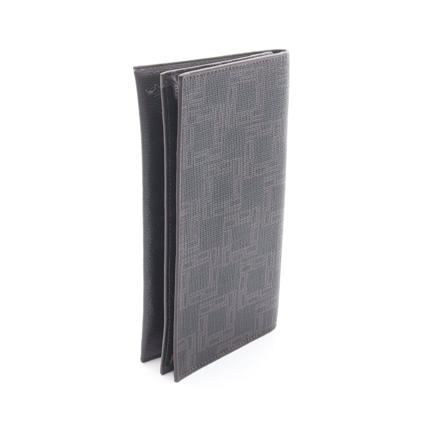 D-EIGHT ディーエイト 二つ折り長財布 PVC レザー ブラック ダークブラウン ダンヒル 財布・小物 dunhill