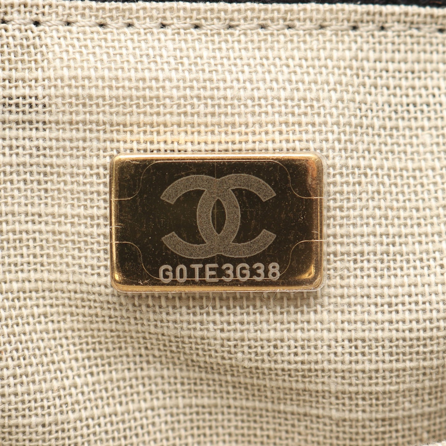 ドーヴィルMM チェーンショルダーバッグ ファブリック レザー ブラック ゴールド金具 2WAY シャネル バッグ CHANEL