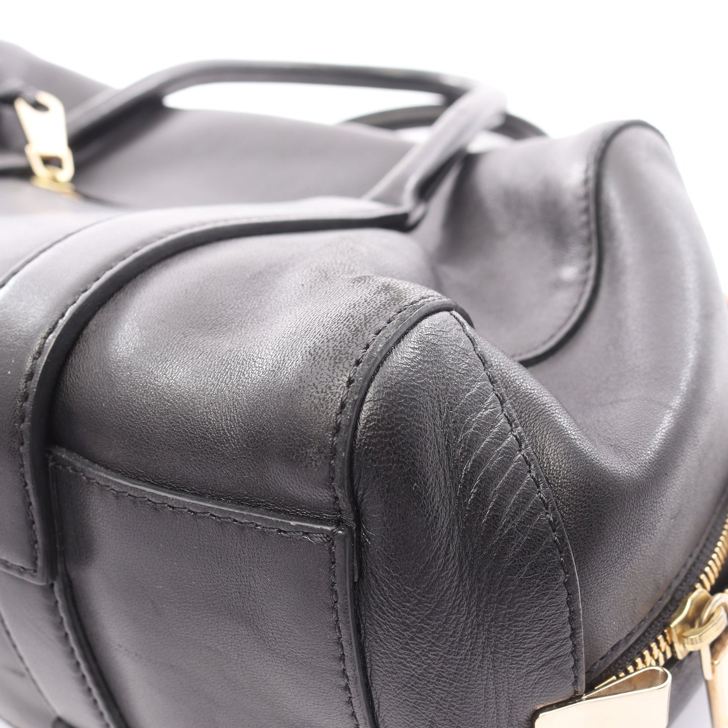 マドレーヌ ハンドバッグ ミニボストンバッグ レザー ブラック クロエ バッグ Chloe