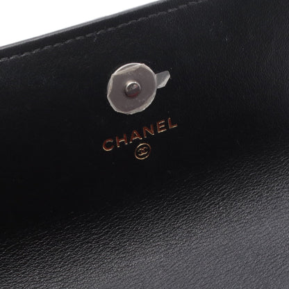 CHANEL19 チェーンショルダーバッグ レザー ブラック コンビ金具 シャネル バッグ CHANEL
