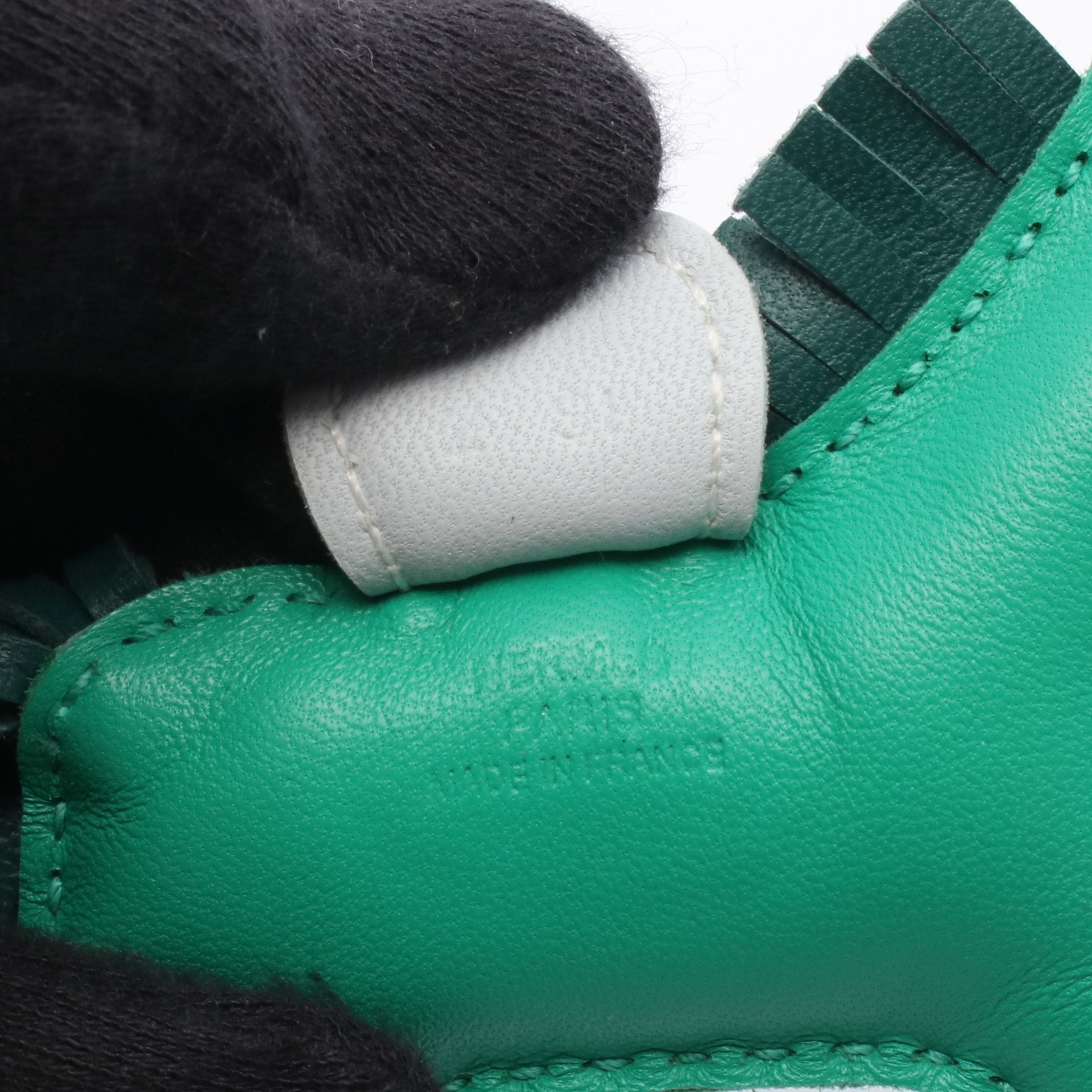 ロデオPM ミント マラカイト ブルーブリュム バッグチャーム