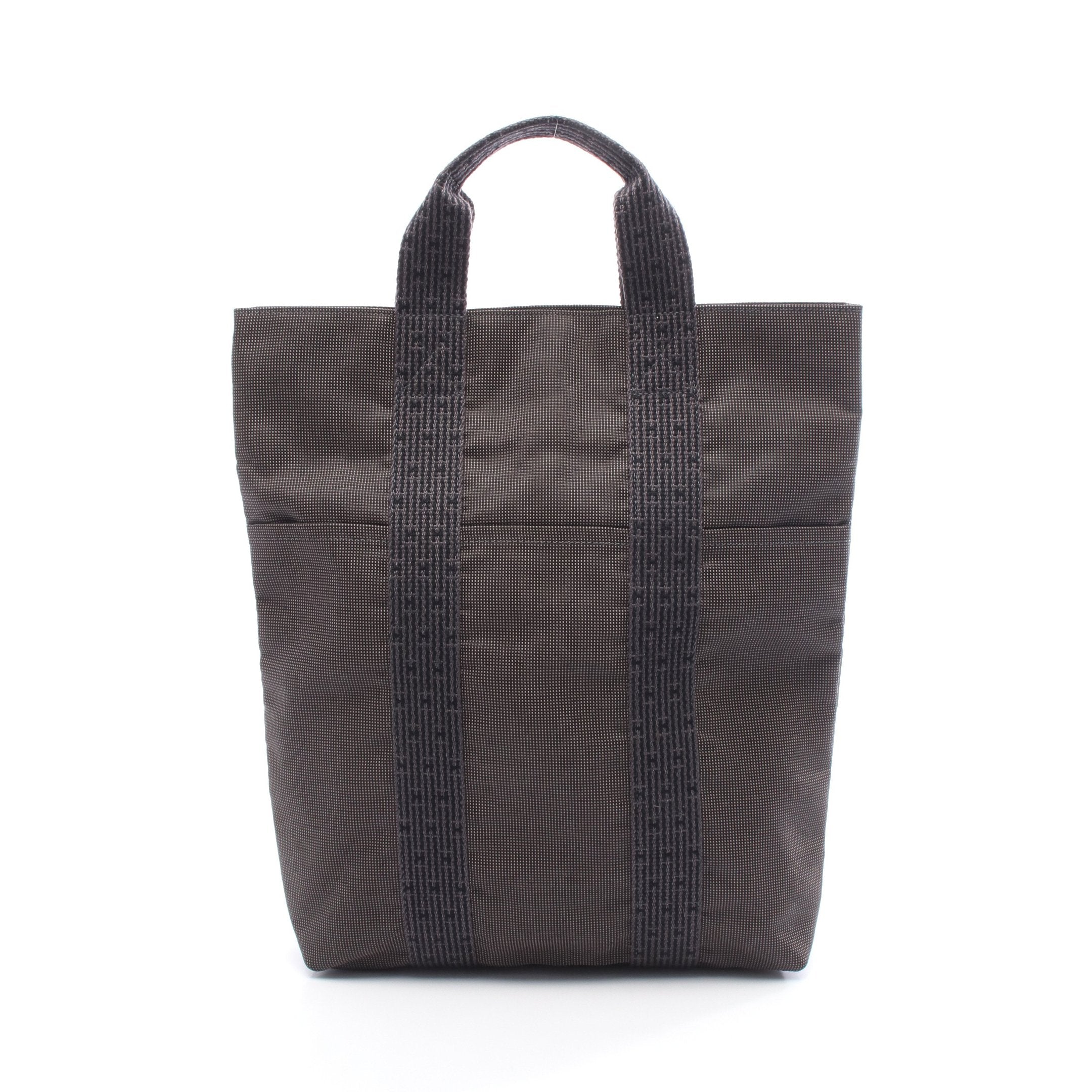 エルメス/エールラインカバス/トートバッグ/キャンバス/ハンド エールライン カバス ハンドバッグ トートバッグ キャンバス