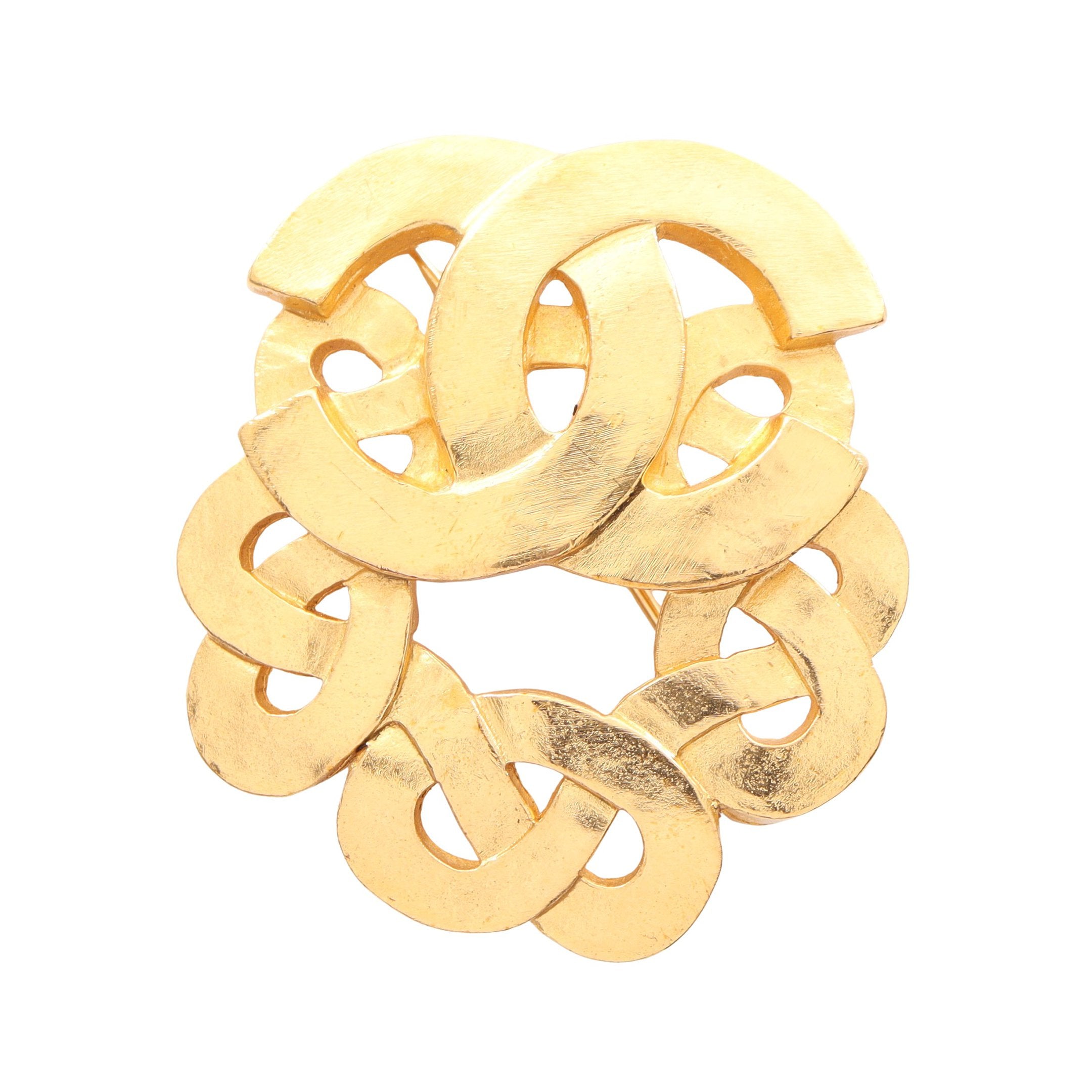 ココマーク ブローチ GP ゴールド 97P シャネル – RECLO