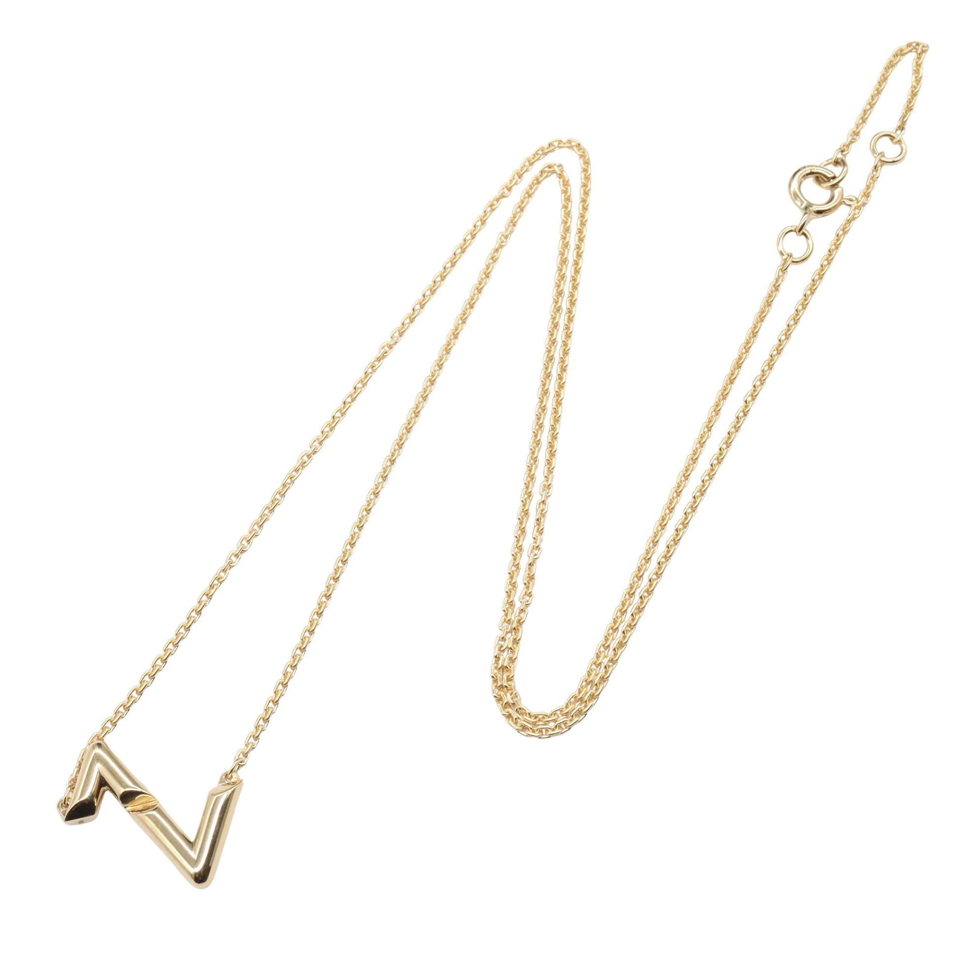 アップサイドダウン ネックレス ネックレス K18YG イエローゴールド ルイヴィトン アクセサリー LOUIS VUITTON