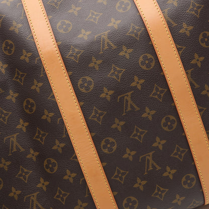 キーポル55 モノグラム ボストンバッグ PVC レザー ブラウン ルイヴィトン バッグ LOUIS VUITTON