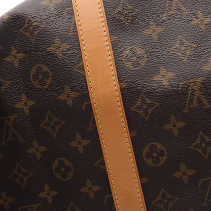 キーポル55 モノグラム ボストンバッグ PVC レザー ブラウン ルイヴィトン バッグ LOUIS VUITTON