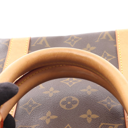 キーポル50 モノグラム ボストンバッグ PVC レザー ブラウン ルイヴィトン バッグ LOUIS VUITTON