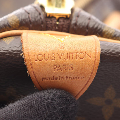 キーポル50 モノグラム ボストンバッグ PVC レザー ブラウン ルイヴィトン バッグ LOUIS VUITTON