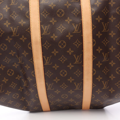 キーポル50 モノグラム ボストンバッグ PVC レザー ブラウン ルイヴィトン バッグ LOUIS VUITTON