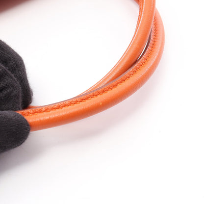 プリュム32 ハンドバッグ トリヨンクレマンス オレンジ ゴールド金具 □B刻印 エルメス バッグ HERMES