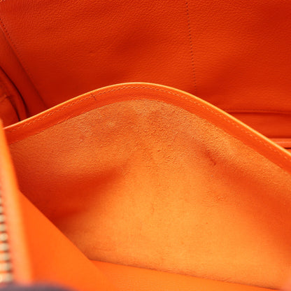プリュム32 ハンドバッグ トリヨンクレマンス オレンジ ゴールド金具 □B刻印 エルメス バッグ HERMES
