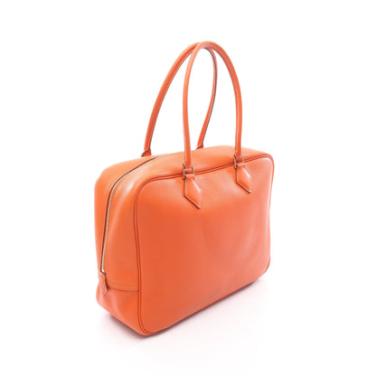 プリュム32 ハンドバッグ トリヨンクレマンス オレンジ ゴールド金具 □B刻印 エルメス バッグ HERMES