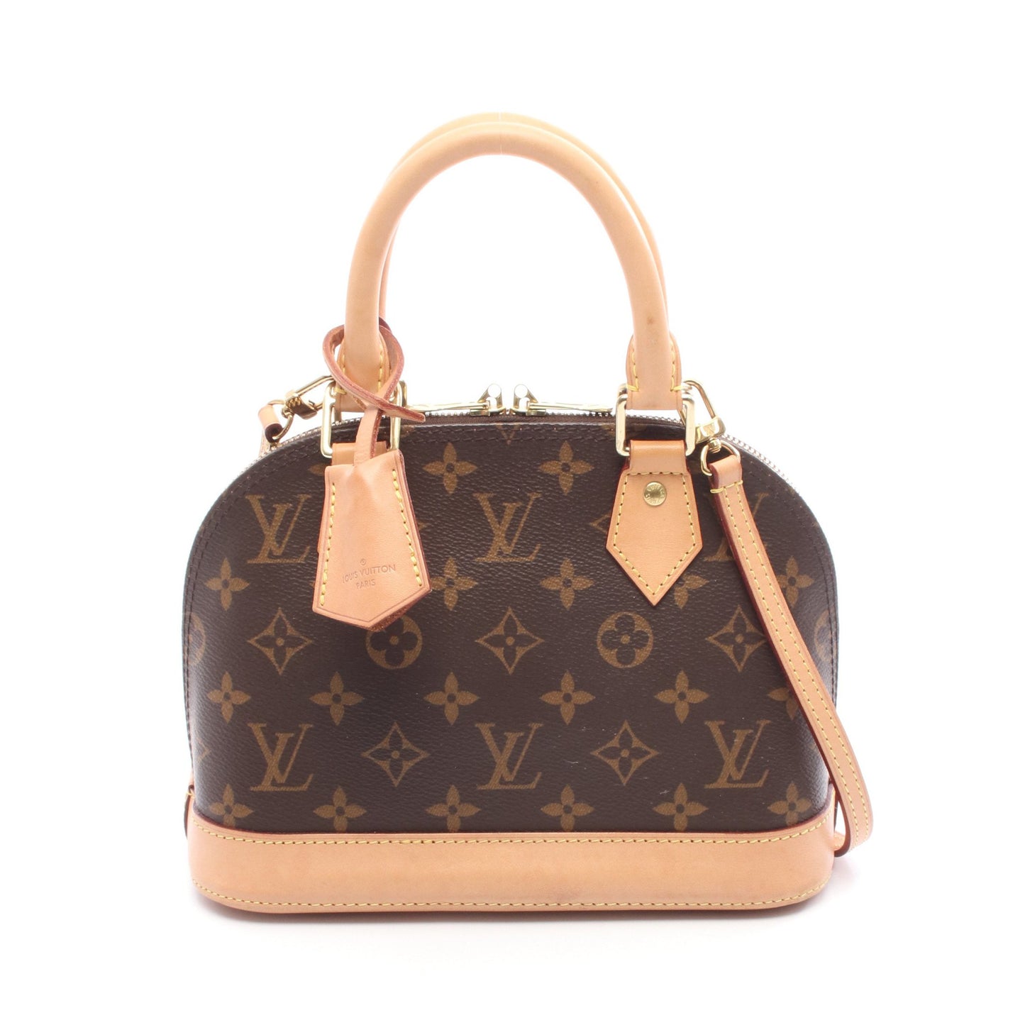 アルマBB モノグラム ハンドバッグ PVC レザー ブラウン 2WAY ルイヴィトン バッグ LOUIS VUITTON