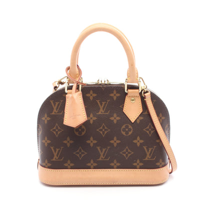 アルマBB モノグラム ハンドバッグ PVC レザー ブラウン 2WAY ルイヴィトン バッグ LOUIS VUITTON
