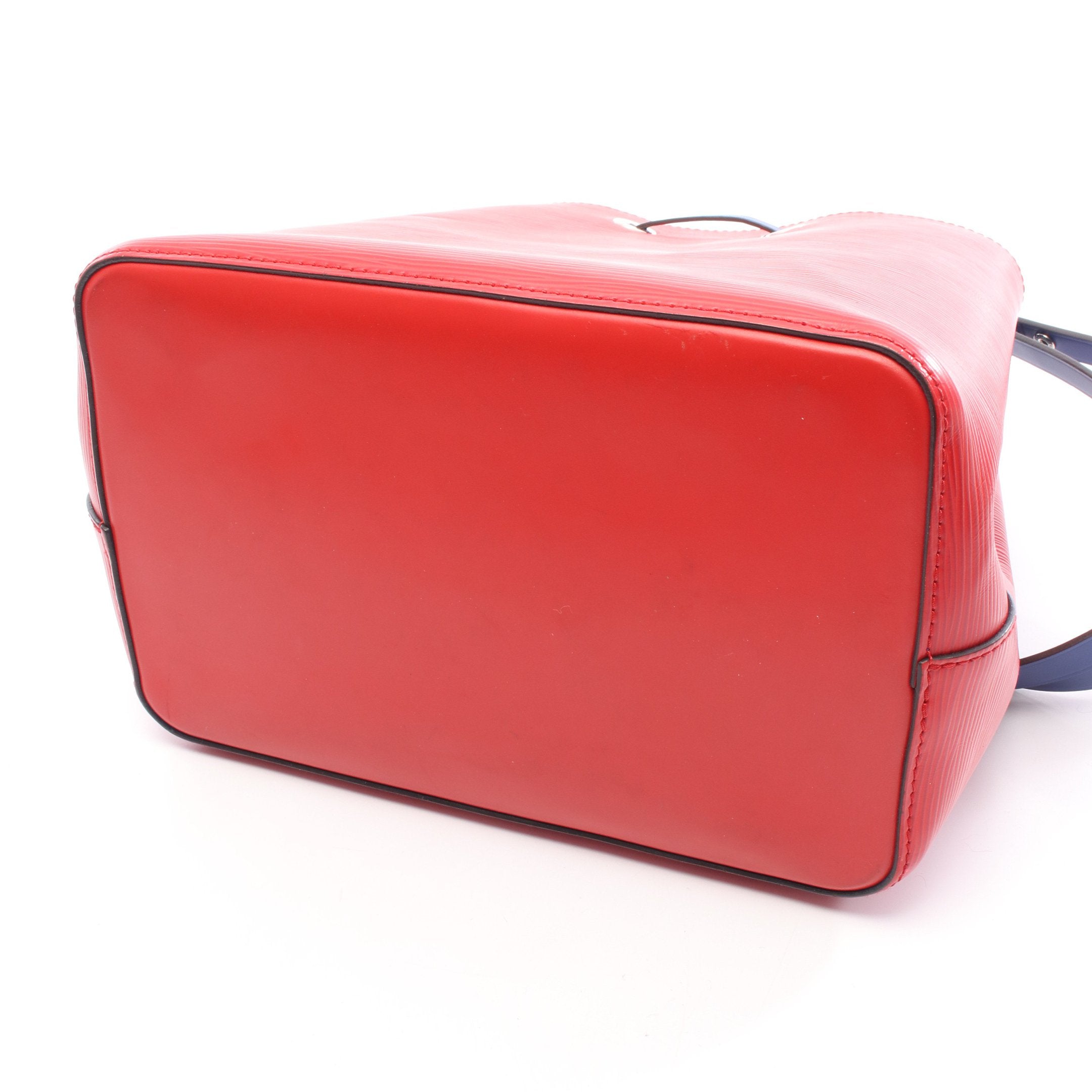 ネオノエ エピ コクリコ ハンドバッグ レザー レッド ブルー 2WAY ルイ