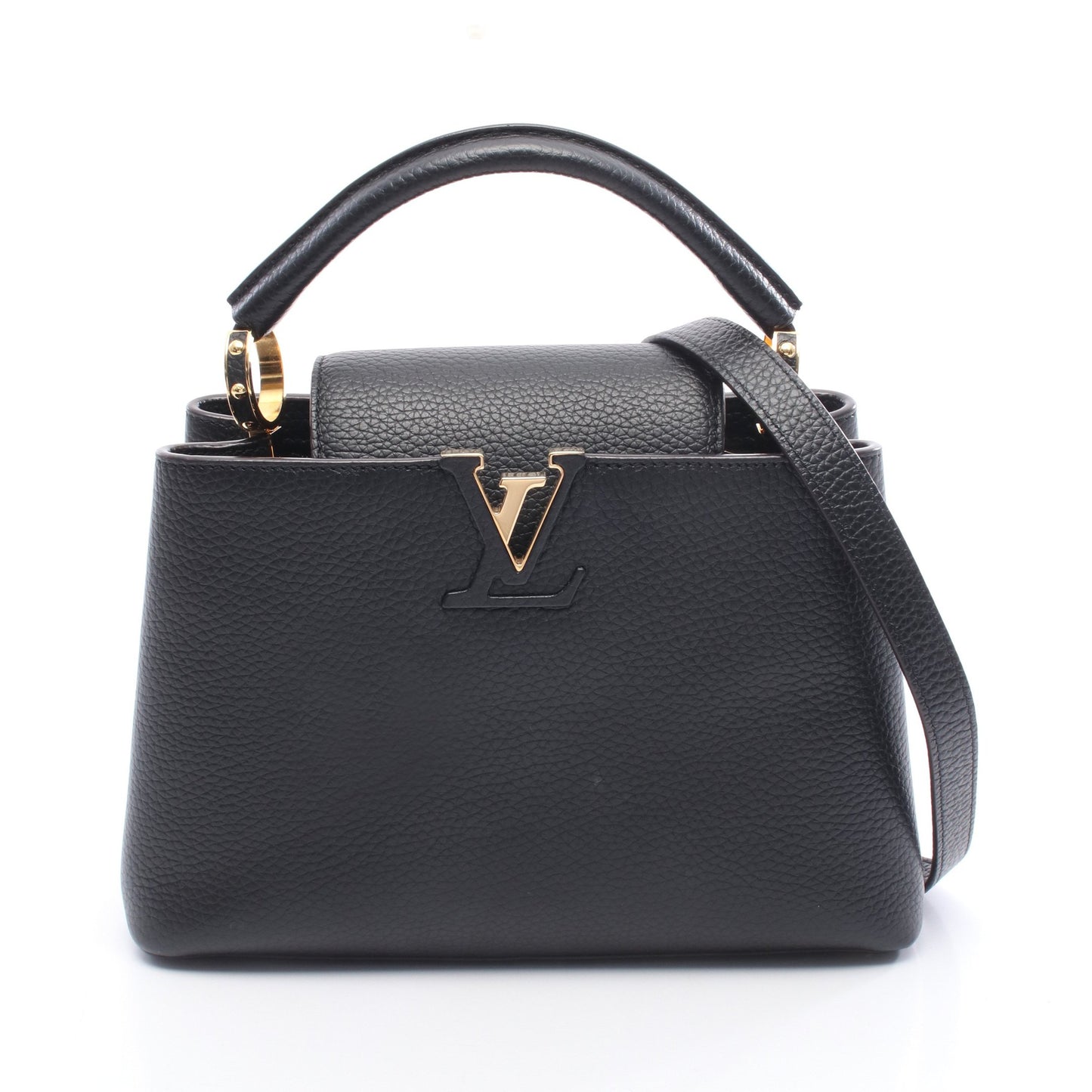 カプシーヌBB ノワール ハンドバッグ レザー ブラック 2WAY ルイヴィトン バッグ LOUIS VUITTON