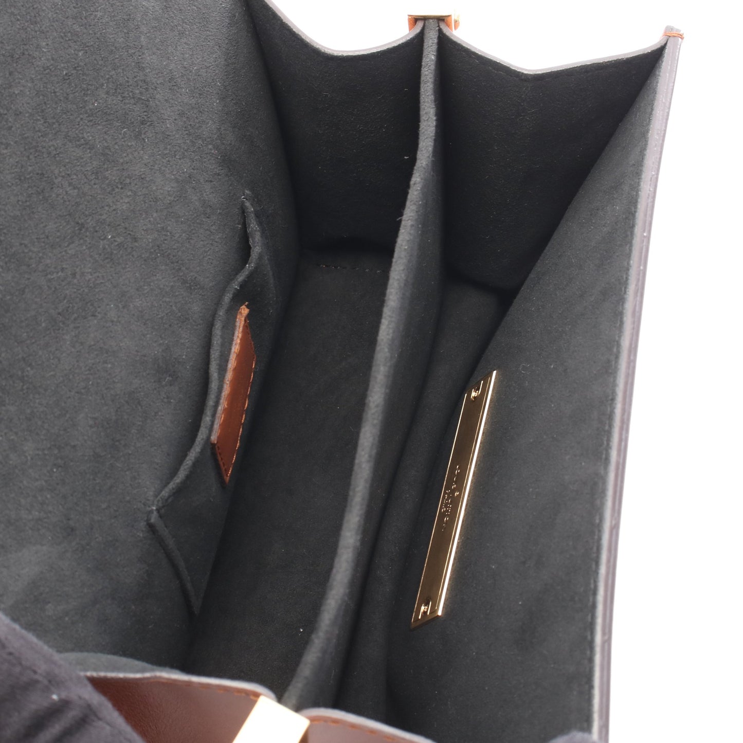ドーフィーヌ MINI モノグラムリバース ショルダーバッグ PVC レザー ブラウン ベージュ ルイヴィトン バッグ LOUIS VUITTON