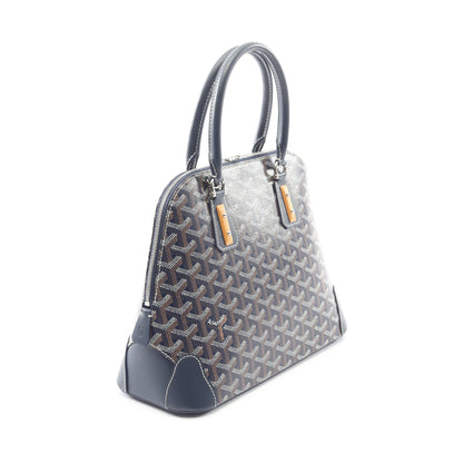 ヴァンドームPM ハンドバッグ コーティングキャンバス レザー ネイビー マルチカラー ゴヤール バッグ GOYARD