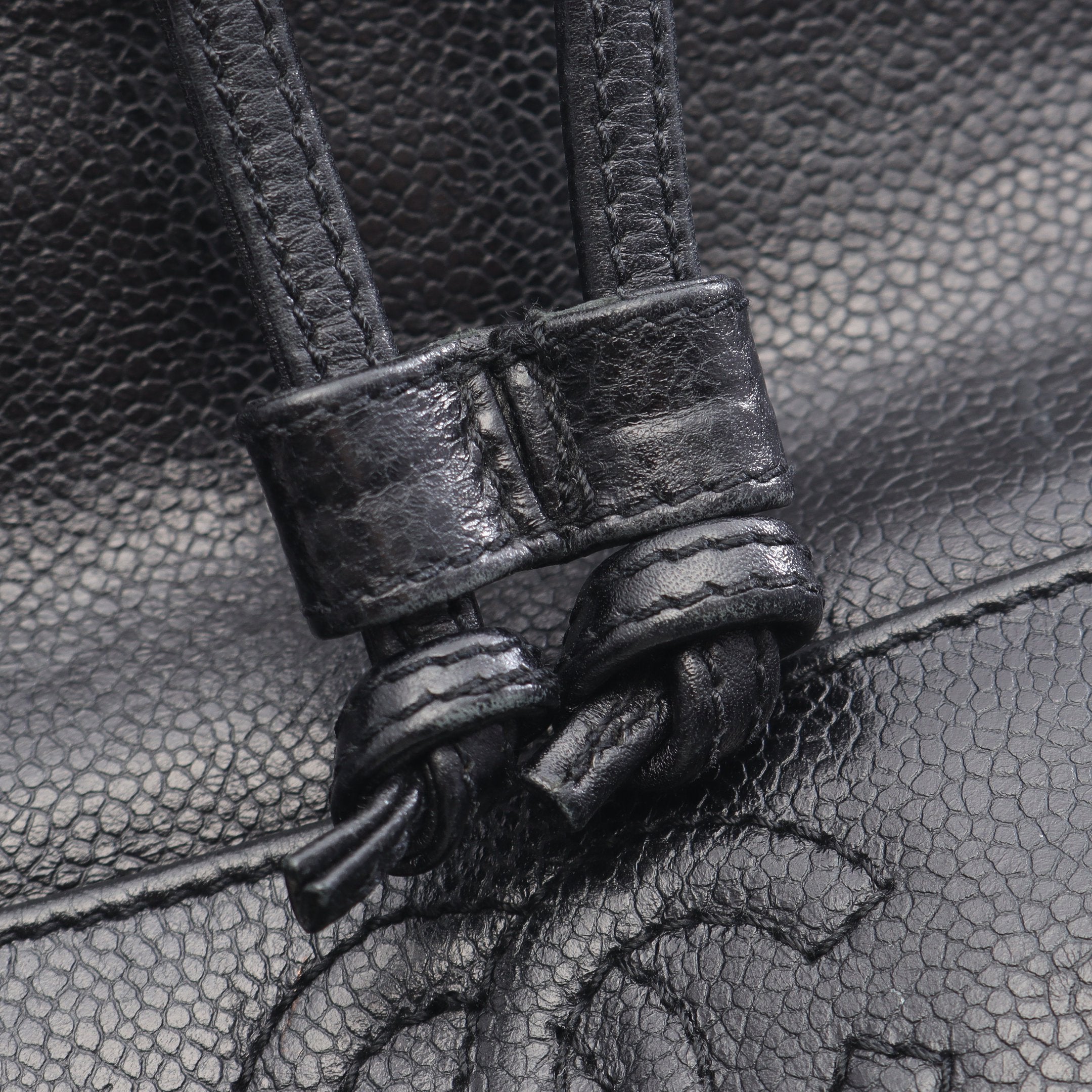 トリプルココマーク チェーン バックパック リュックサック キャビア