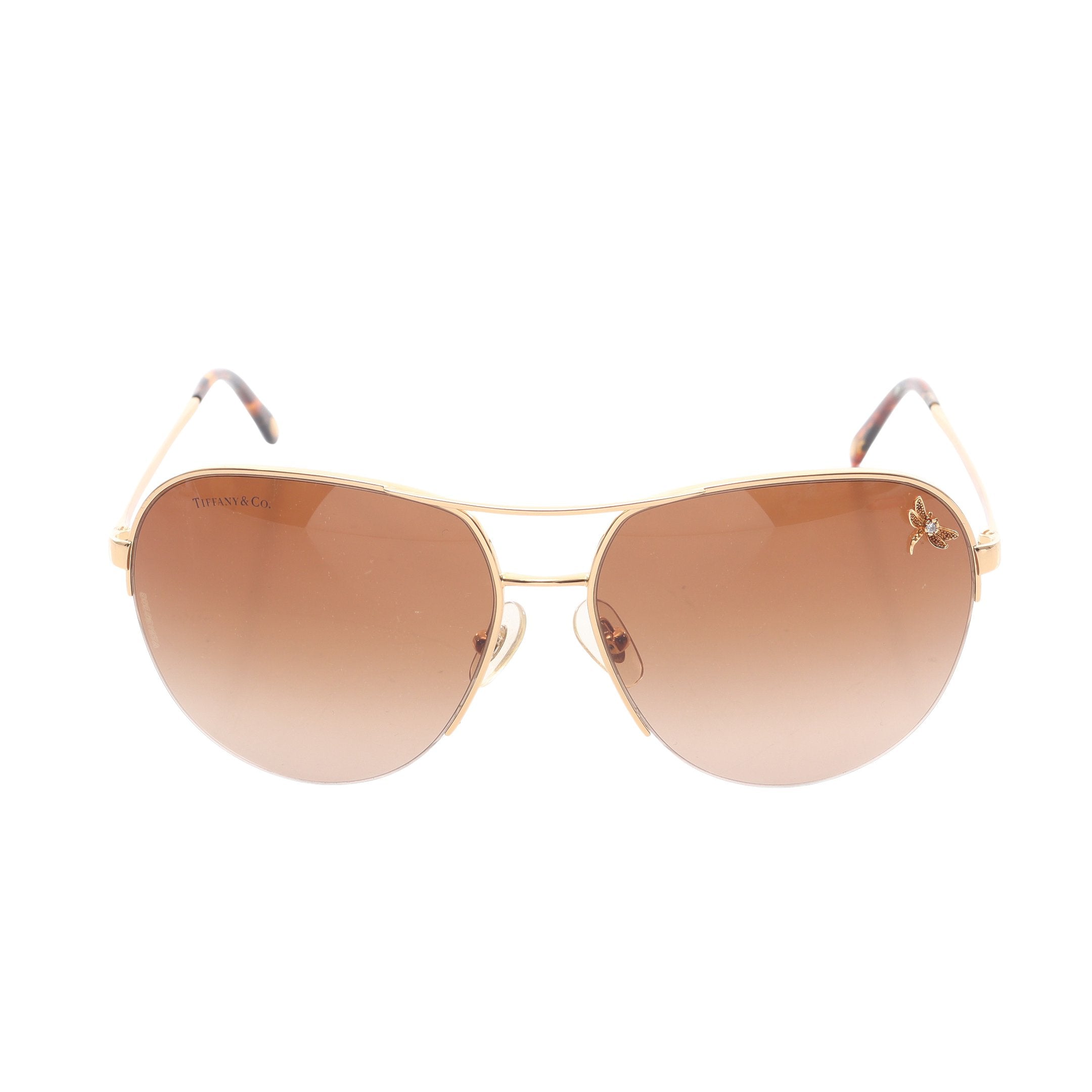 ドラゴンフライモチーフ付き アビエーター サングラス GP ライン