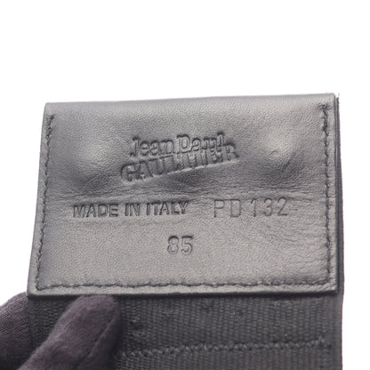 ベルト レザー スエード ハラコ ブラック ジャンポールゴルチエ 財布・小物 Jean Paul GAULTIER